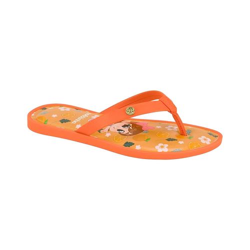 Sandalia casual Molekinha naranja para niña 2372.200.30539-