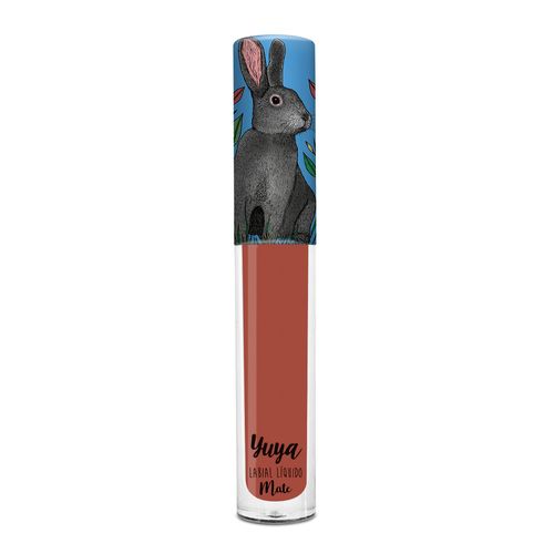 Labial liquido Yuya rojo ladrillo y-g16