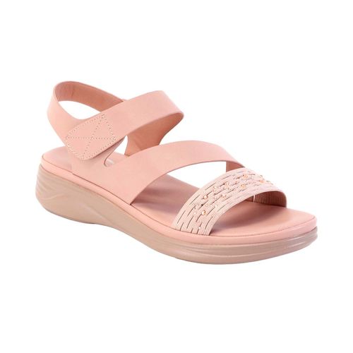 Sandalia casual Atalina beige para dama DD1151