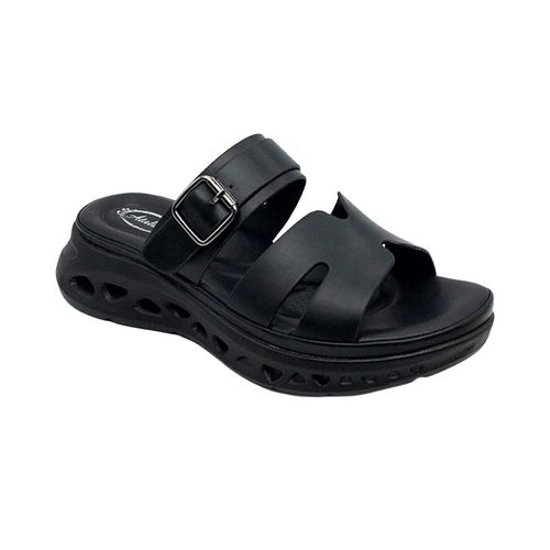 Sandalia casual Atalina negro para dama DDN1006