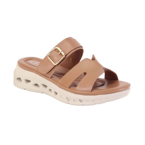 Sandalia casual Atalina café para dama DDN1006