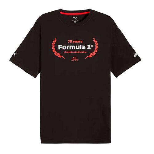 Playera casual Puma negro para caballero  632652 01