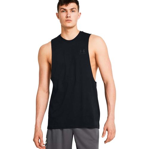 Playera deportiva  Under Armour negro para caballero  1329286001