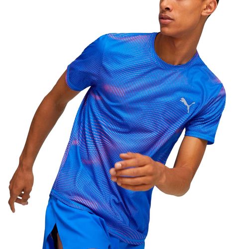 Playera deportiva  Puma azul para caballero  524219 46