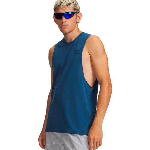 Playera deportiva  Under Armour azul para caballero  1329286498