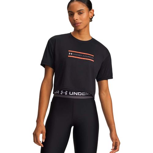 Playera deportiva  Under Armour negro para dama 6009987001