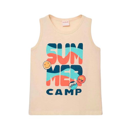Playera Boboli beige para niño 523178