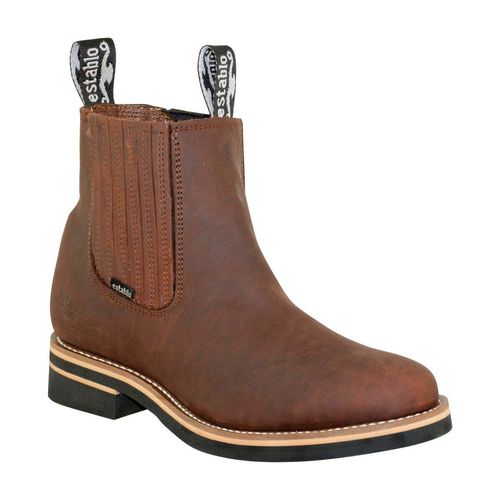 Bota Establo café para caballero 515