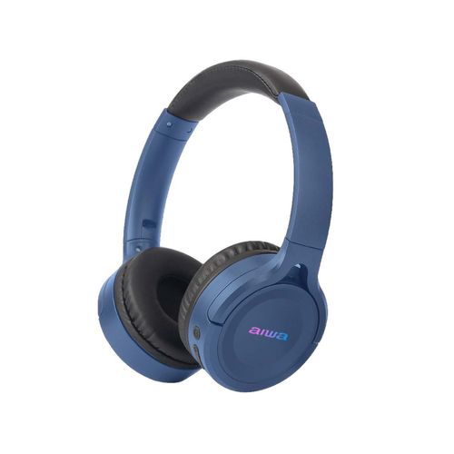 Audífonos de diadema Aiwa bluetooth azul awk17u