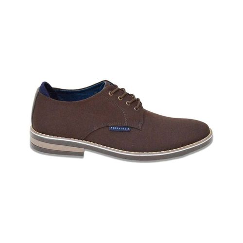 Zapato casual Perry Ellis café para caballero PE-6383