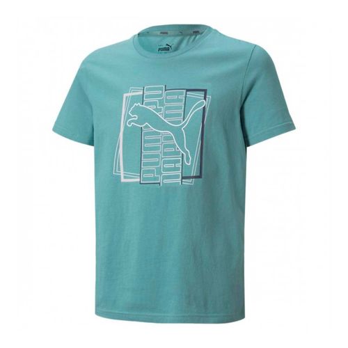 Playera Puma verde para joven 847281 50