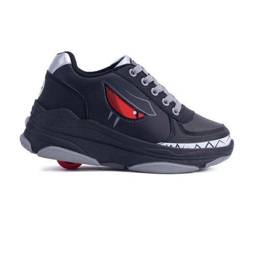 Tenis urbano Speed Roller negro para niño SPEED42C