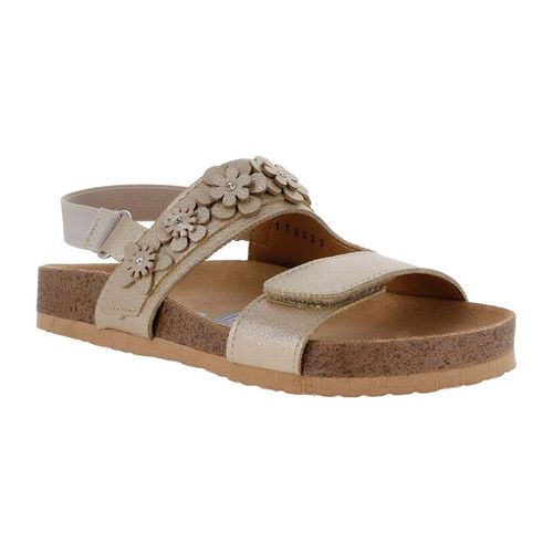 Sandalia casual Vavito dorado para niña VA170023ST
