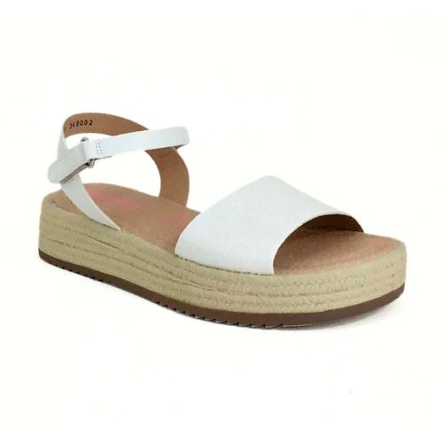 Sandalia casual Vavito blanco para niña VA260002ST