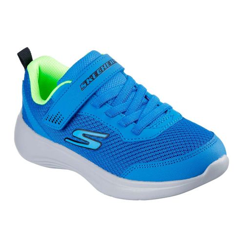 Tenis casual Skechers azul para niño 403615NBLU
