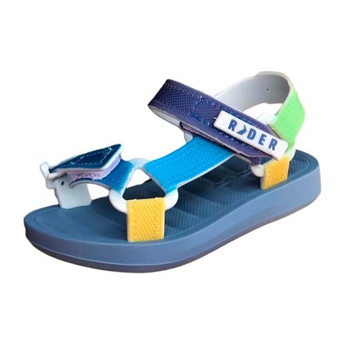 Sandalia casual Rider azul para niño 12348-BQ197