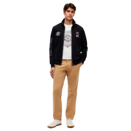 Sudadera TH x Cadillac Formula 1 Team Tommy Hilfiger  negro para caballero mn0mn00094-bds