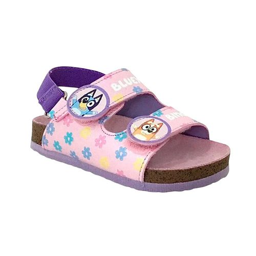 Sandalia casual Bluey rosa para niña BL170557ST