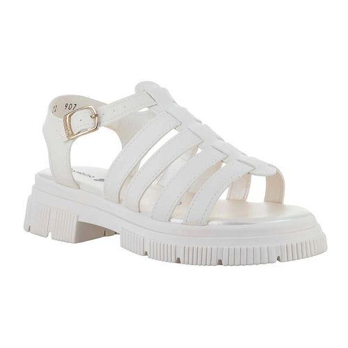 Sandalia casual Bambino Kids blanco para niña BM907