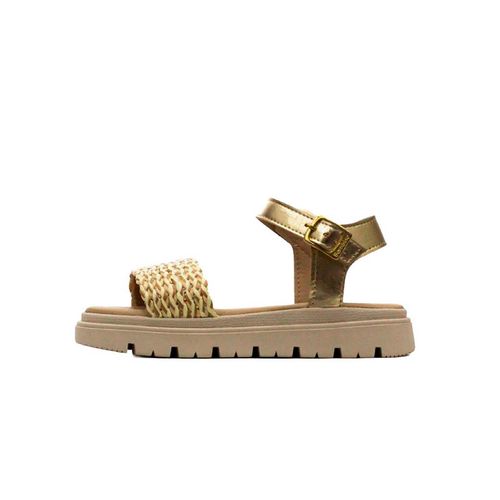 Sandalia casual Bambino Kids dorado para niña BM2631