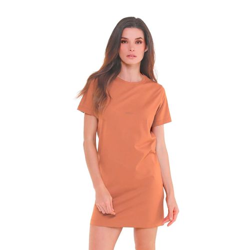 Vestido Porto Blanco naranja para dama DVTBASIC-68