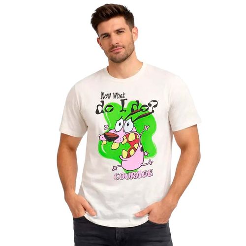Playera para joven Cartoon beige 846AO