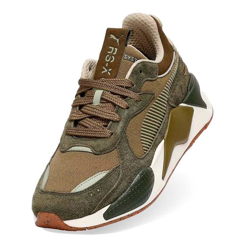 Tenis casual Puma verde para caballero 404172 01