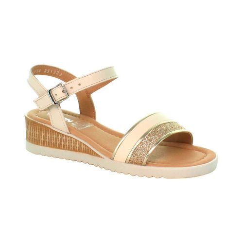 Sandalia casual Yuyin beige para niña 25132