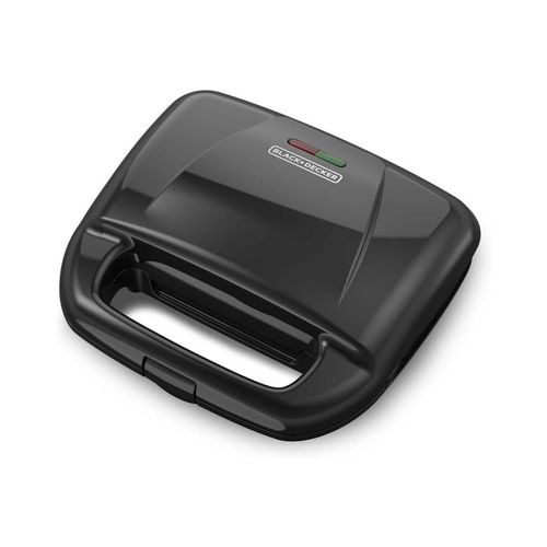 Wafflera Black And Decker eléctrica negro wm120b