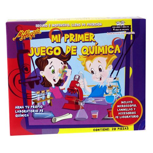 Juego de ciencia Mi Alegria mi primera química mi alegría modelo 224