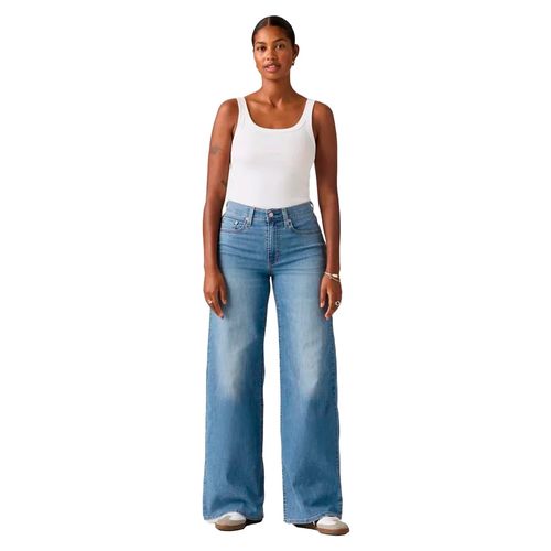 Pantalón de mezclilla Levi's azul para dama 0039b-0021
