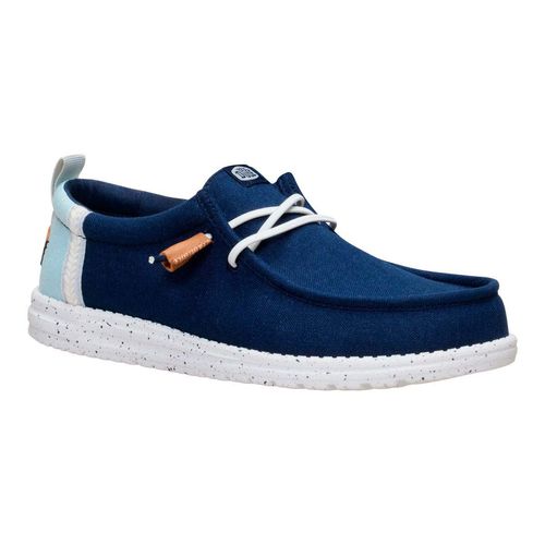 Zapato casual Hey Dude azul para caballero 43086-4UX