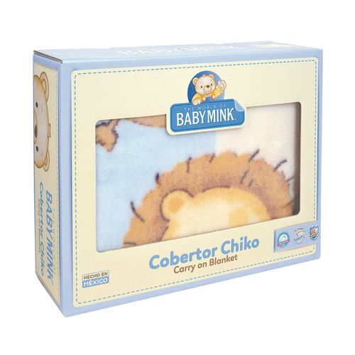 Cobertor para bebé Baby Mink bm079 rosa cobertor chiko light s