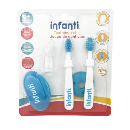 Set De Higiene Dental Para Bebé Infanti 23Eg139 4 Piezas