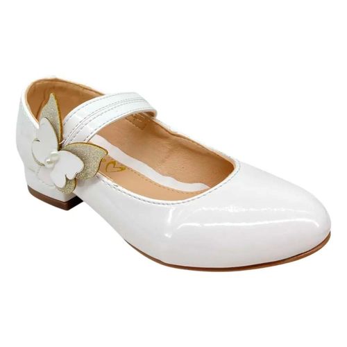 Zapato casual Jakuna blanco para niña 257009
