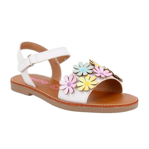 Sandalia casual Vavito blanco para niña VA653009ST