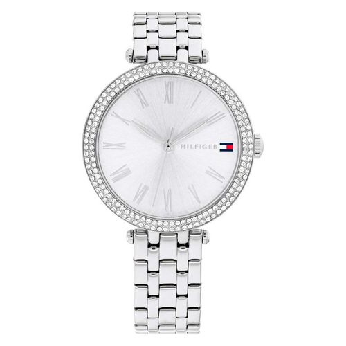 Reloj Tommy Hilfiger plateado para dama 1782719