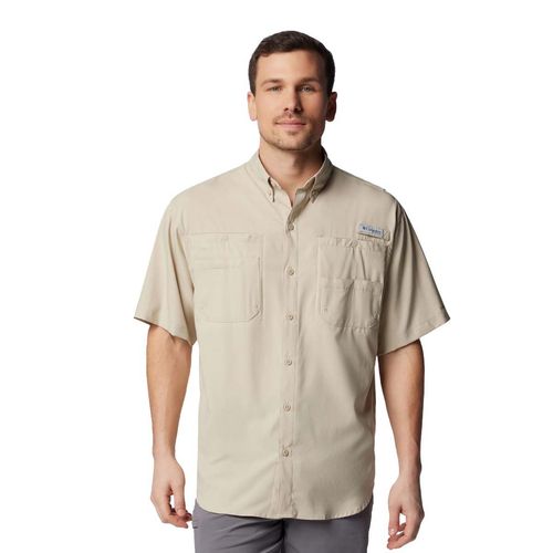 Camisa Columbia beige para caballero 1287051160