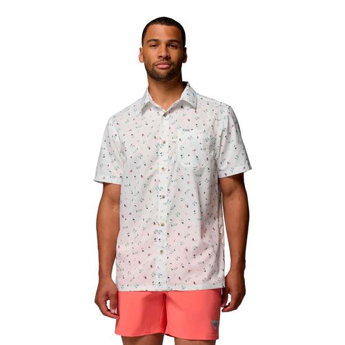 Camisa Columbia blanco para caballero 1653761113
