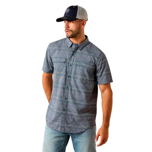 Camisa Ariat azul para caballero 10071048