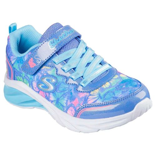 Tenis deportivo Skechers azul para niña 303591LBLMT