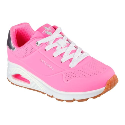 Tenis deportivo Skechers rosa para niña 310545LHPSL