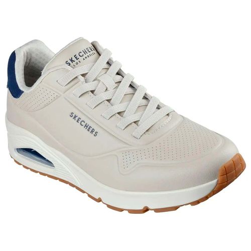 Tenis urbano Skechers blanco para caballero 183007NTBL