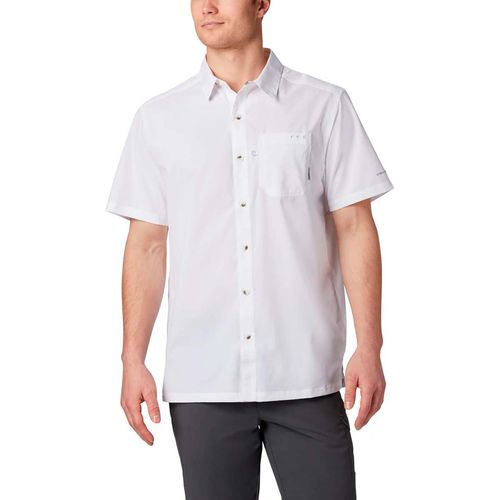 Camisa Columbia blanco para caballero 1577051100