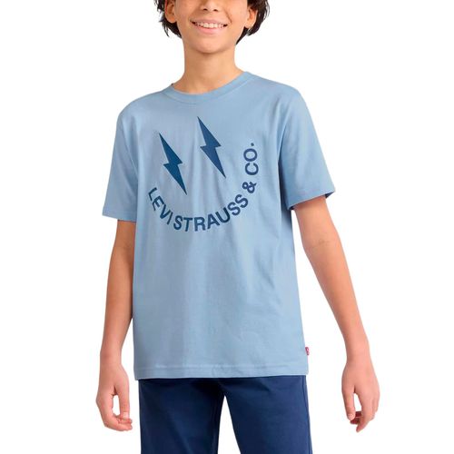 Playera Levi's azul para joven 91P647-UF6