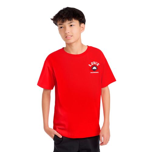 Playera Levi's rojo para joven 91P640-RCU