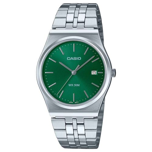 Reloj Casio plateado unisex MTP-B145DC-3AVC
