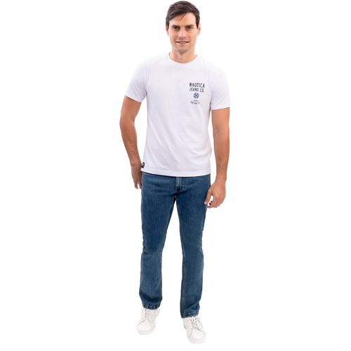 Pantalón de mezclilla Nautica Jeans azul para caballero 37P962L30-9Y5