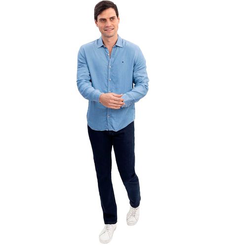 Pantalón de mezclilla Nautica Jeans azul para caballero 37P963L30-9BT