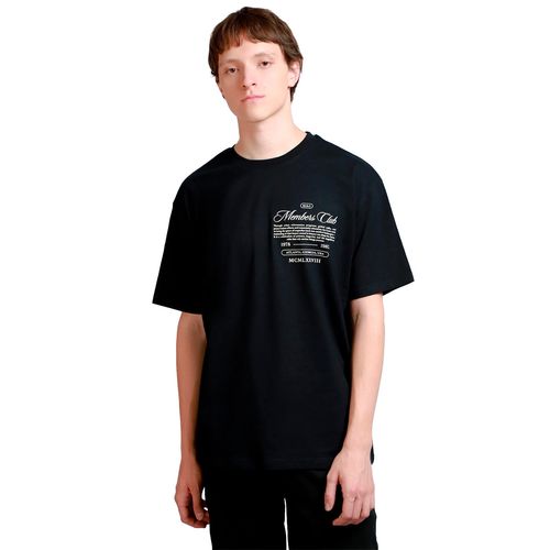 Playera Lob negro para caballero CPPM1687